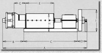 Screening wetting mixer type BF- dimensions