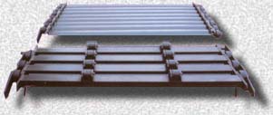 Detail of belt conveyor