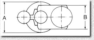 Clod-breaking mill type FS - dimensions