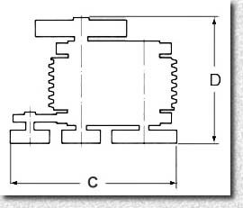 Clod-breaking mill type FS - dimensions