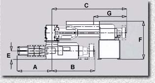 Combined Extruder type LKV - dimensions