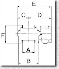 Metal belt conveyor type TP - dimensions