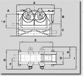 Clay Grader type FR - dimensions